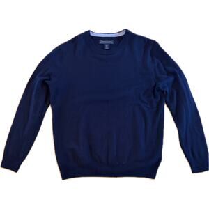 Christian Lacroix Sweater Mens M black Crewneck Pullover Lightweight